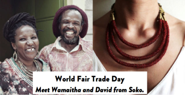 TODAY is World Fair Trade Day - Shop the Fair Trade badge on Modavanti.com